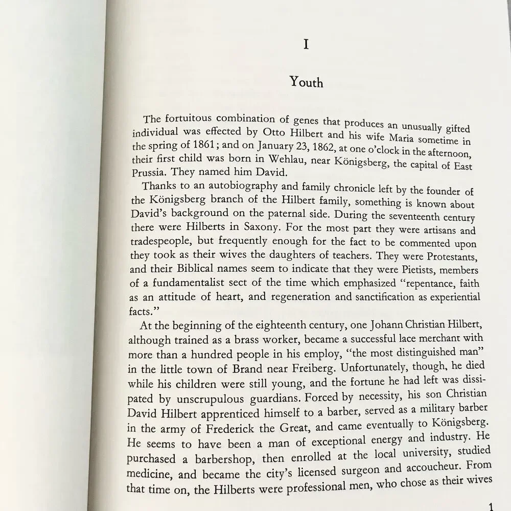 Hilbert - Book by Constance Reid